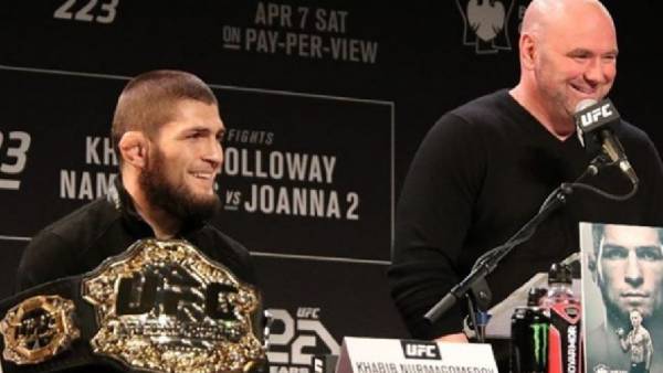 Глава UFC: Нурмагомедов проведет следующий бой в октябре в Абу-Даби