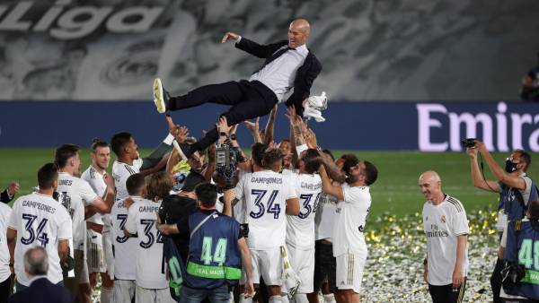 Мадридский «Реал» досрочно стал чемпионом Испании