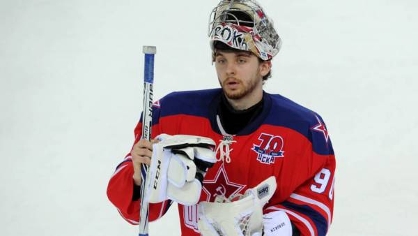 ЦСКА объявил об отъезде Сорокина в НХЛ
