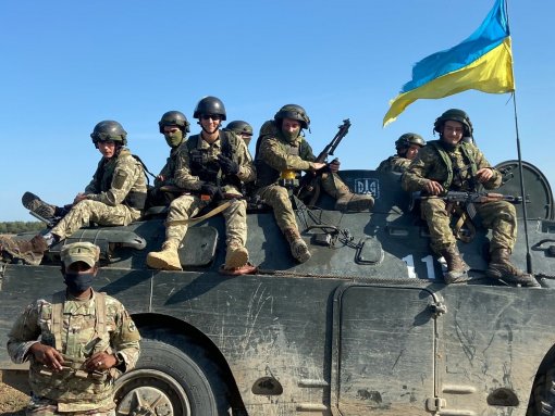 ВСУ провели военные учения на границе с Россией около Крыма