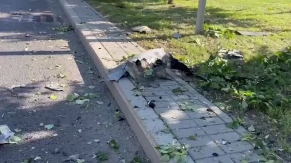 Появились первые кадры с места взрыва в Белгороде