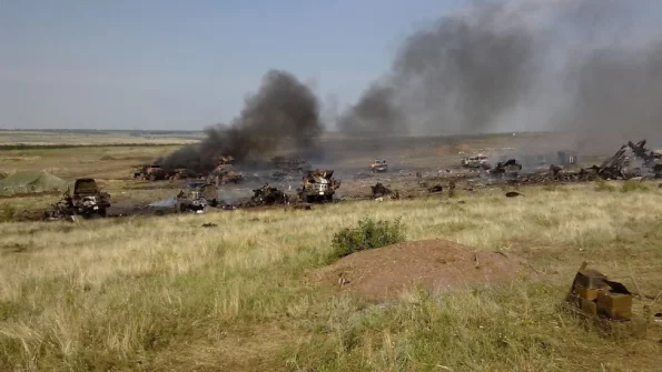Министерство обороны России сообщило об уничтожение целой колонны техники ВСУ беспилотниками