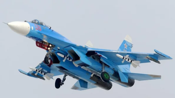 ВЗГЛЯД: Летчик Су-27 ВКС России ювелирно наказал воздушного разведчика ВВС США MQ-9 Reaper