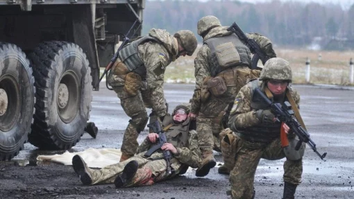 РВ: Войска ВС России уничтожают позиции и огневые точки войск ВС Украины в боях у Северска