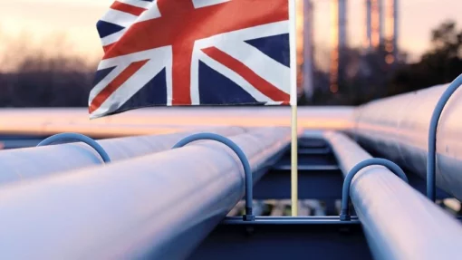Великобритания прекратила поставки газа по трубопроводу в Европу