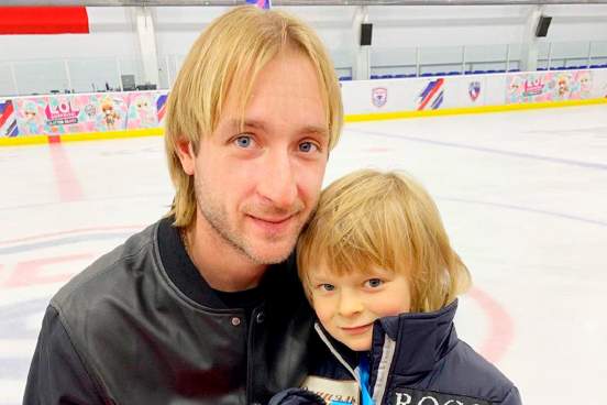 Саша Плющенко считает своего отца примером для подражания