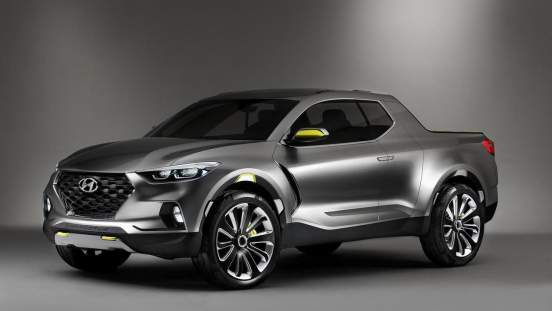 Компания Hyundai в США вывела тесты пикапа Santa Cruz