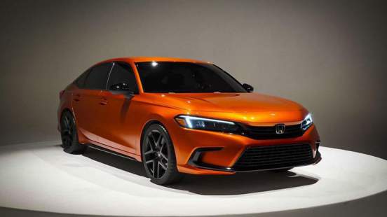 Honda запатентовала в России дизайн Civic нового поколения