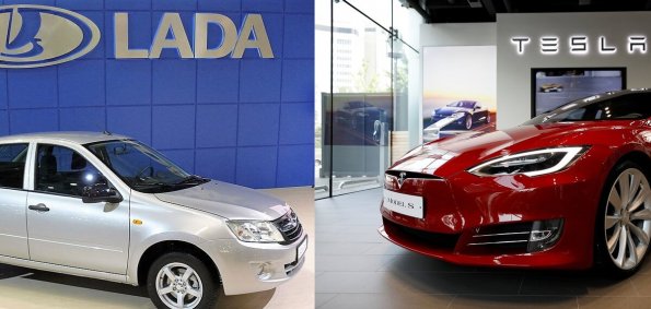 АвтоВАЗ не видит в американском автопроизводителе Tesla конкурента для Lada