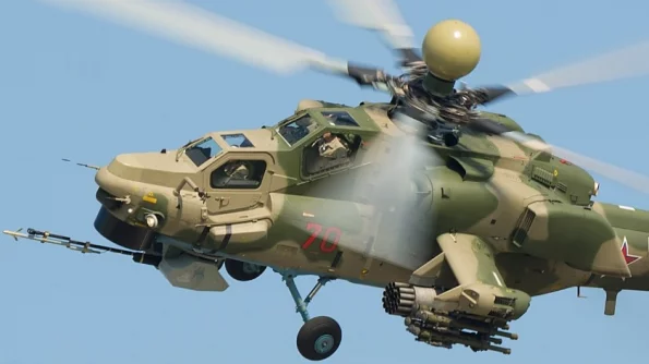 Погибли два летчика во время крушения вертолета Ми-28 в Крыму