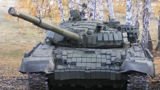 "Царьград": подбитый на Украине российский танк Т-72 стал поводом для драки в Амстердаме