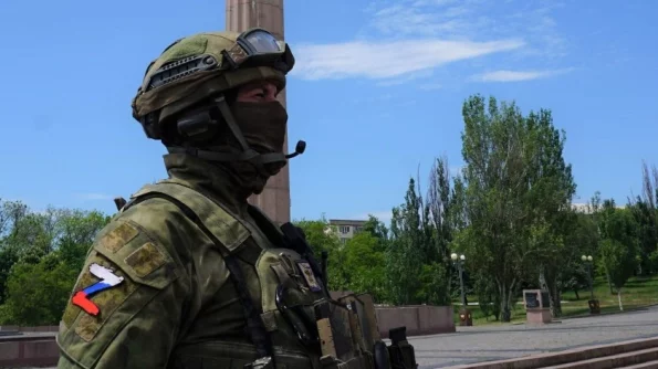 Военкор Андрей Руденко: в Киеве поражен штаб иностранных кураторов Украины