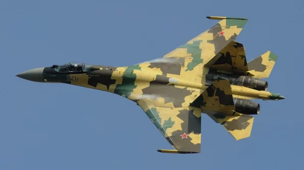 Минобороны опубликовало уникальные кадры уничтожения самолета ВСУ истребителем ВКС РФ