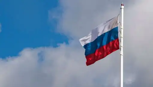 На главной площади Мелитополя снова поднят российский флаг