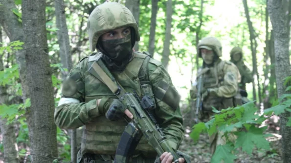 SHOT: попытка бойцов из ДРГ прорваться в Белгородскую область провалилась