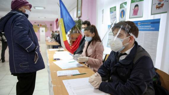 В Молдавии обработали 95% бюллетеней на выборах президента