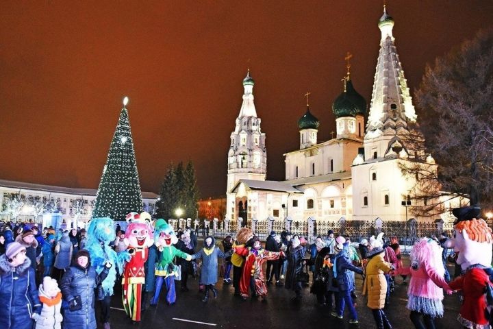 В Ярославле отменили новогоднее представление на главной площади