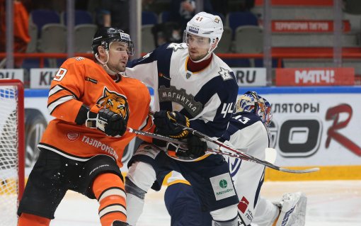 ХК "Металлург" сыграет с "Амуром" в домашнем матче регулярного чемпионата КХЛ