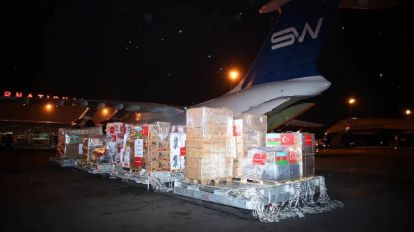 Турция отправила очередную гуманитарную помощь для сектора Газа
