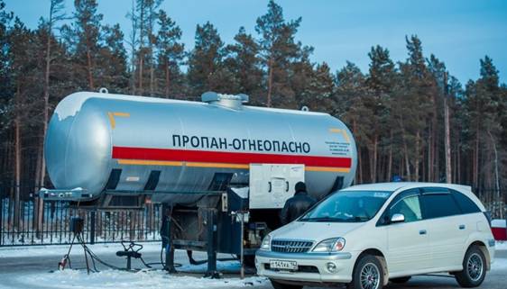 Россияне стали чаще покупать автомобили на газовом топливе
