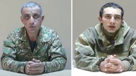 Минобороны отреагировало на видео с армянскими военнопленными