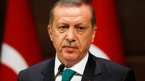 Турция примет меры из-за публикации Charlie Hebdo карикатуры на Эрдогана