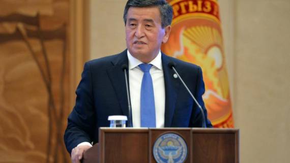 МВД Киргизии заявило, что не знает о местонахождении Жээнбекова
