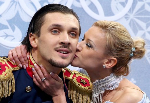 Фигуристка Татьяна Волосожар трогательно призналась в любви мужу Максиму Транькову в его день рождения
