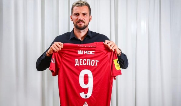 Агент футболиста Деспотовича сообщил о его состоянии