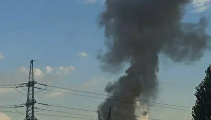 Пять мощных взрывов прогремело в Запорожье, в городе пропал свет (ФОТО)