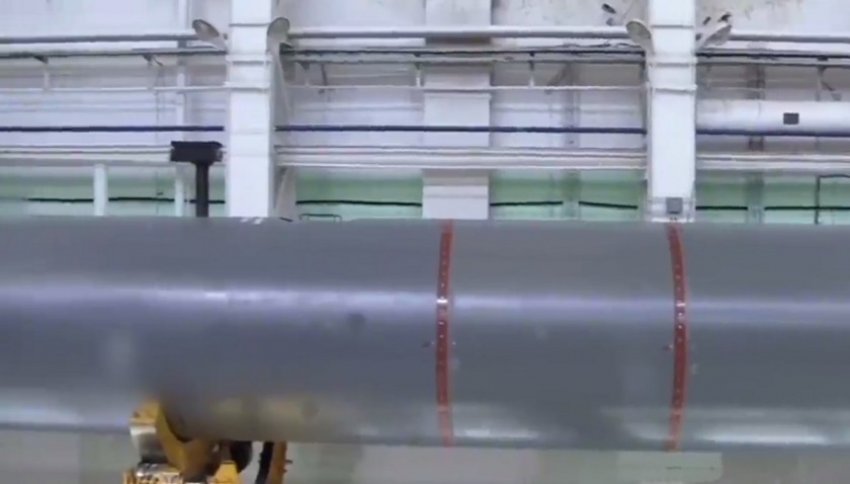 Появилось видео российской ядерной суперторпеды «Посейдон»