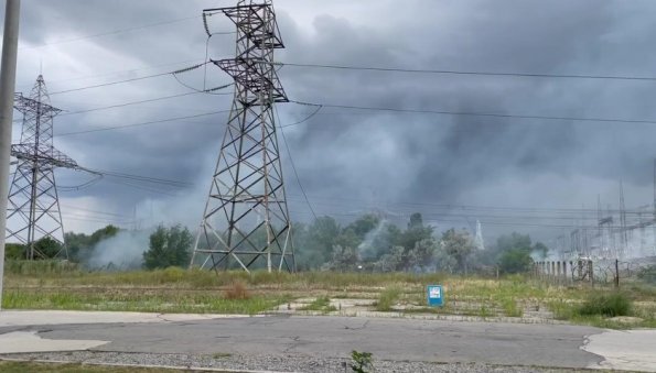 ВСУ повредили линию электропередачи на территории Запорожской АЭС