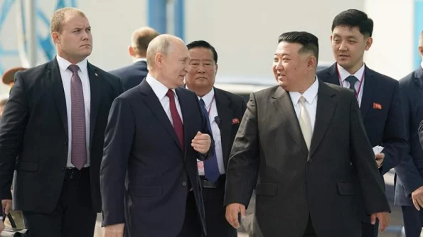 МК: Место встречи Путина и Ким Чен Ына 13 сентября стало пугающим знаком Западу