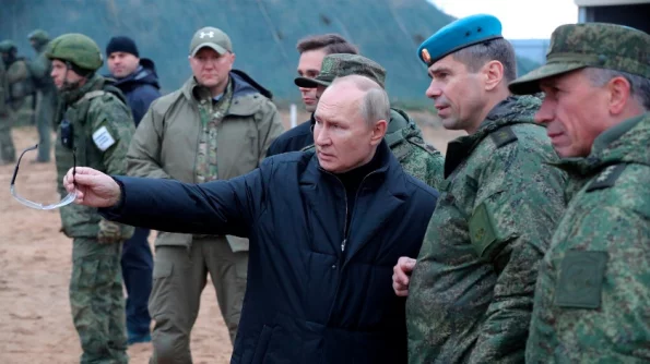СНБО Украины показал схему российских ударов в первый день СВО