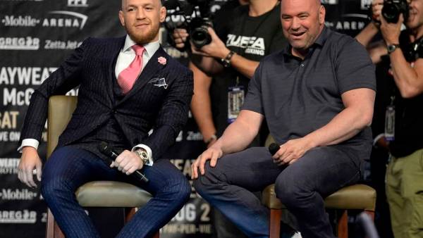 Президент UFC планирует «зависнуть» с Макгрегором на его яхте