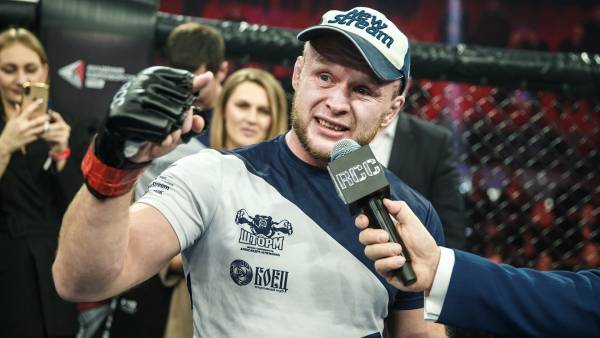 Шлеменко мечтает о бое с чемпионом UFC