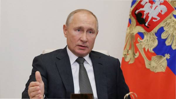 Путин намерен привиться от коронавируса
