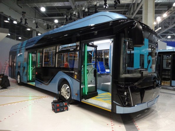 Предприятие "ГАЗ" представило новый автобус CITYMAX Hydrogen на водородном топливе