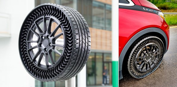 Технология нового поколения: безвоздушные шины Michelin Uptis