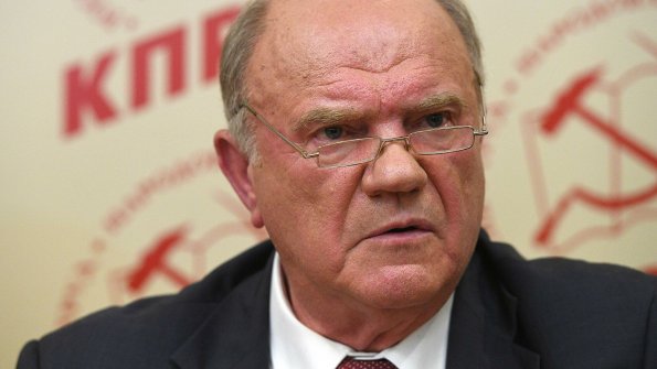 Лидер КПРФ Геннадий Зюганов считает выступление партии на выборах успешным